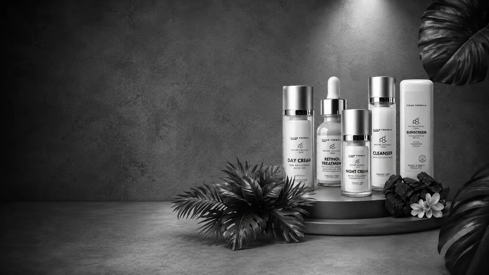 Native Ceuticals skincare lineup